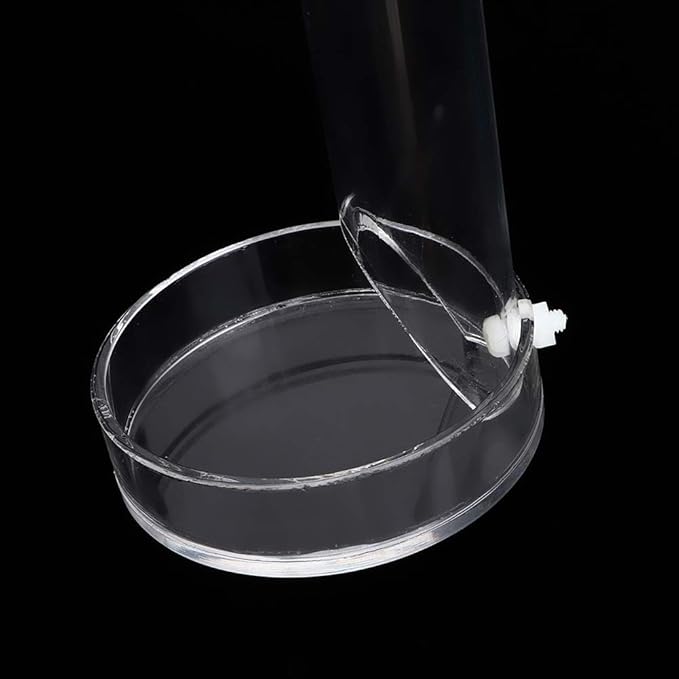 Estink Aquarium Feeding Tube, Acrylic Transparent Fish Feeder for Crystal Shrimp, Tropical Fish (Tube Length 40 cm)