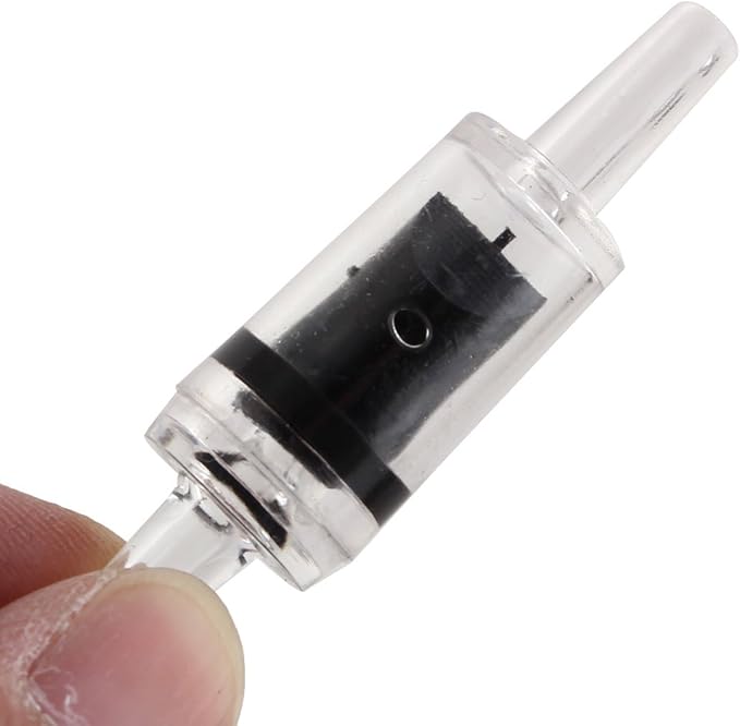uxcell Aquarium Co2 Air Pump 4mm Pipe One Way Non-Return Check Valve 10 Pcs