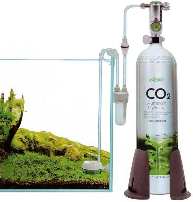 ISTA CO2 Aluminum Supply Set 1L (Advance) - Aquarium CO2 System - 1.99kg - For Fish - Aquarium Use