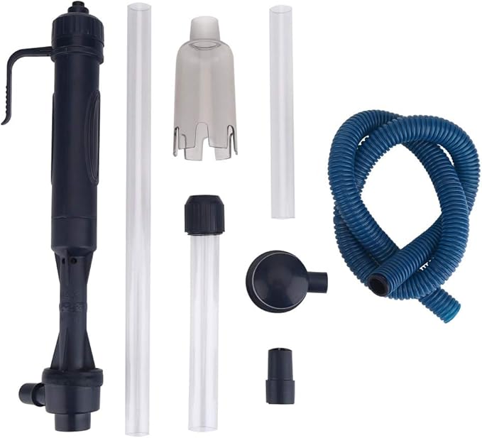 Cocoarm Fish Cleaner, Aquarium Gravel Cleaner Change Water with Water Adjustment Use for Fish Cleaning, Wash Sand