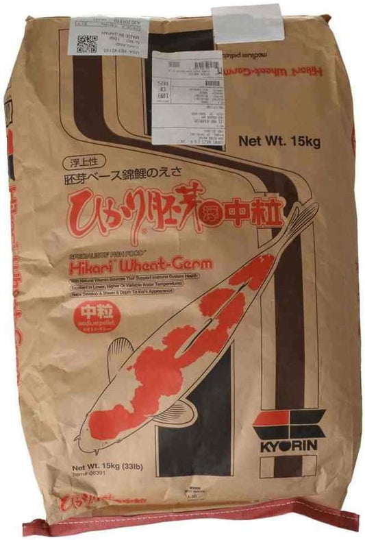 Hikari Usa Inc AHK06391 Wheat Germ 33lb, Medium