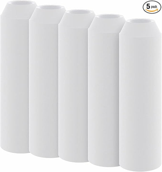 Pawfly Aquarium Replacement Air Stone Bubbler for Specific Classic Tube Flow Halo and Life Fish Tanks Mini Compatible Bubble Release Tool Oxygen Diffuser for Nano Air Pumps, 5 Pack