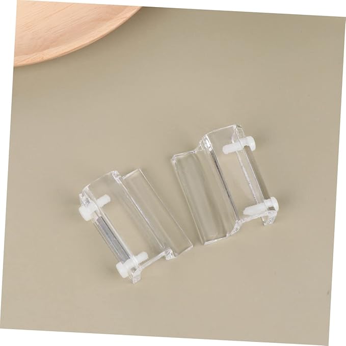 BESPORTBLE 8pcs Acrylic Fish Tank Support Bracket for Open Aquariums Holder for Pet Tanks Suitable for Thickness Heat Preservation