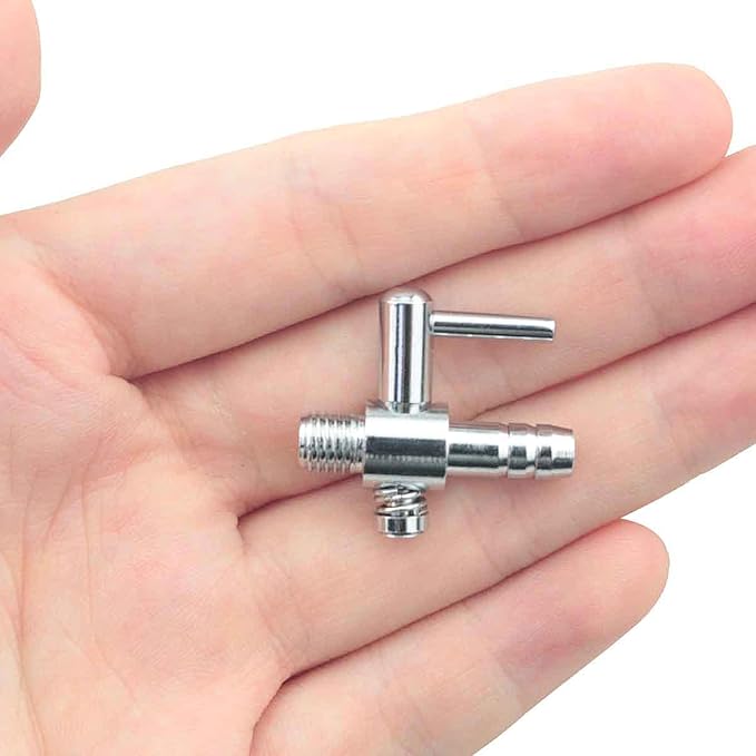12PCS Aquarium Air Distributor Threaded 1 Way Aquarium Oxygen Booster Pump Accessory Air Volume Adjustment Valve Diverter Aquarium Air Flow Control Valve for Hydroponics Fish Farming