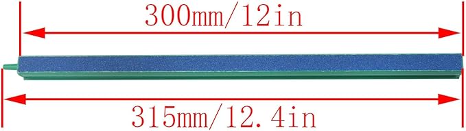 CHENJIN 2PCS Fish Tank Oxygen Booster Bubble Strips 12 inch Fish Tank Bubble Strips Aquarium Release Mineral Air Stone Sticks for Fish Tanks Aquariums Small Ponds Hydroponic Systems