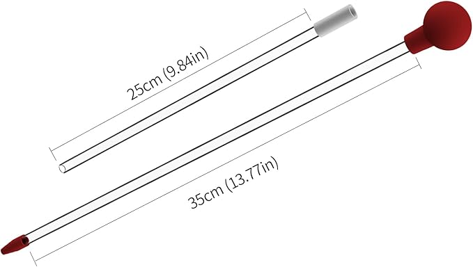 MagTool Aquatic Reef Tank Coral Tube Feeder with Detachable Acrylic Tubes and Feeder Rack for Precise Feeding and Tank Cleaning