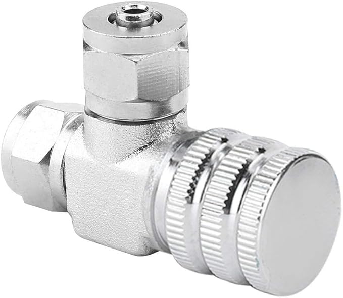 Aquarium Air Pump Check Valves CO2 Regulator Needle Check Valve Bubble Counter Fish Air Regulator (02#)