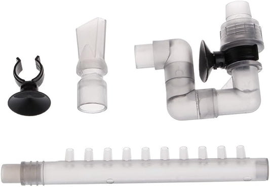 Fish Tanks Filter Tube Aquarium Outlet Outflow Tube External Canister Accessories Fits for Filter with 12mm Pipe Hose Connectors Adapter Garden Water Pipe Quick Hoses Connector Double Female