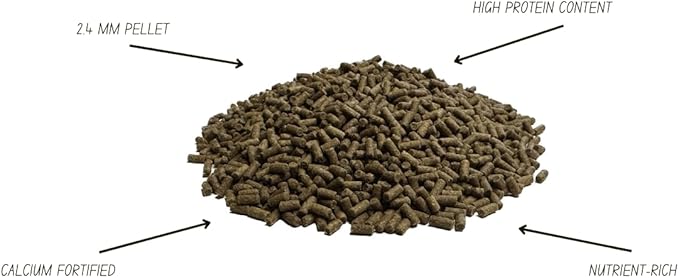 Wpc-Co. Freshwater Shrimp Food | Cherry & Ghost Shrimp Food | Aquarium Shrimp Food Pellets | 1.5oz