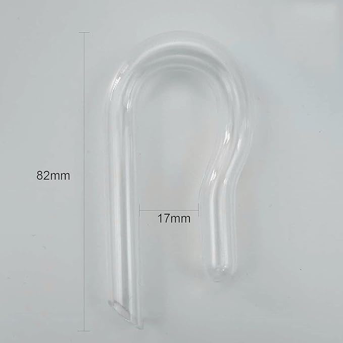 1PCS CO2 Drop Checker Water Shape Glass Hang On Monitor CO2 Indicator for Aquarium Planted Fish Tank