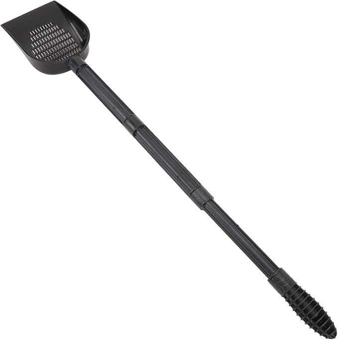 Semme Aquarium Sand Scooper By Brand Name Multifunctional PVC Terrarium Substrate Cleaner for Fish Tanks Pets with Quick Drainage System Detachable Extension Rods