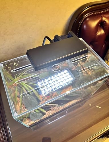 Custom Acrylic Fish Tank Cover - Anti-Jump Hood with Fresh Air Vent, 70x50CM (27.6x19.7in) - Prevent Cats from Catching Fish, Perfect for Aquariums