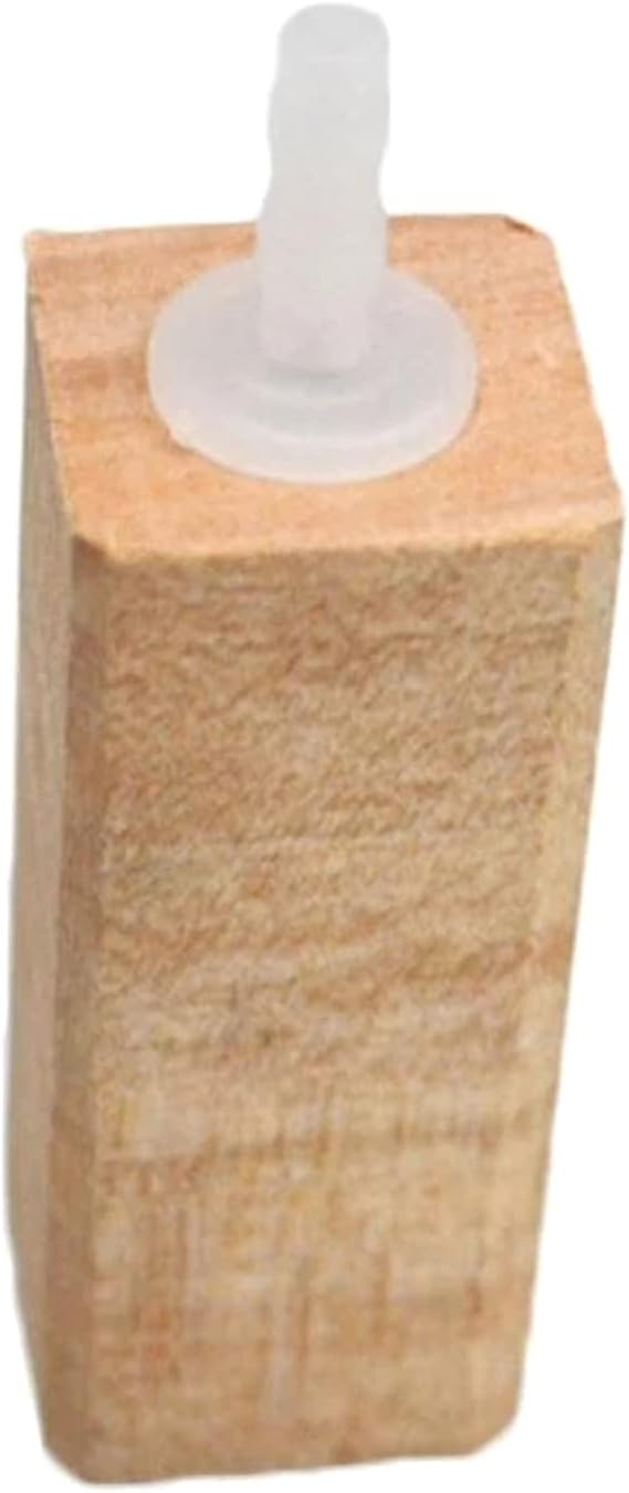 Aquarium Natural Wooden Air Bubble Stone Diffuser Increasing Wood Air Stone for Fish for Pond Smooth Texture