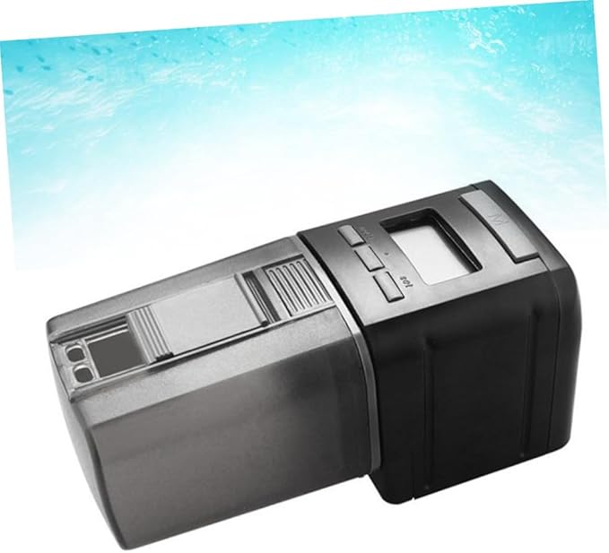 HEMOTON Automatic Fish Feeder Timer Aquarium Feeder Fish Tank Accessories for Aquarium