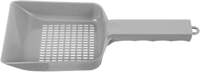 DOITOOL Aquarium Gravel Cleaning Shovel with Long Handle, Plastic Sand Scooper for Fish Tank Waste Removal, Portable Aquarium Soil Scoop for Reef and Tank Maintenance