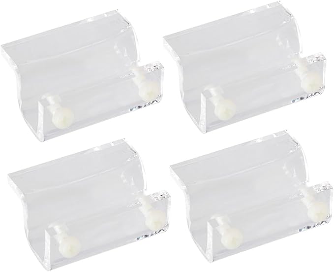 BESPORTBLE 8pcs Aquarium Support Bracket Acrylic Fish Tank Cover Holder for Open Tanks Holds Securely for Thick