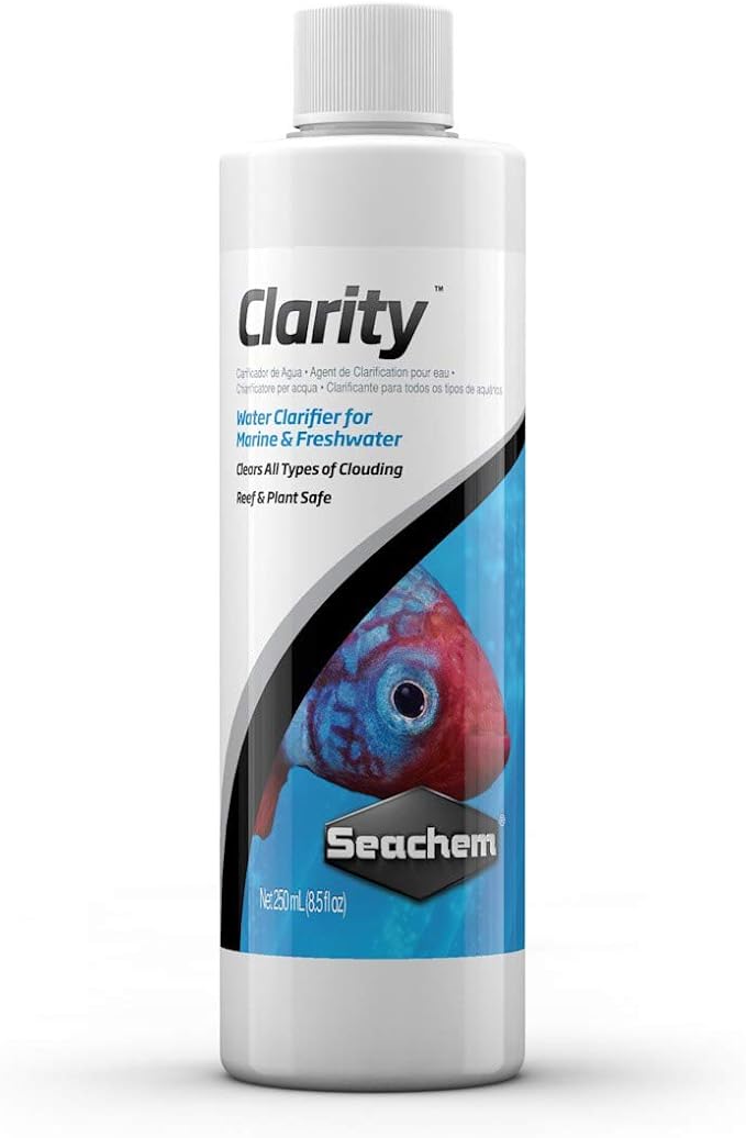 Seachem Pristine 500ml Aquarium Treatment and Clarity 250ml Water Clarifier Bundle