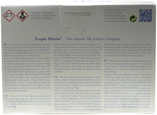 Tropic Marin Magnesium-Calcium Combi-Test for Saltwater Aquariums