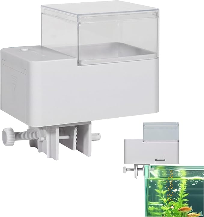 Automatic Fish Feeder – Digital Timer Feeding Machine, Adjustable Portion Dispenser, Easy Setup | Reliable Aquarium, Pond, And Terrarium Accessory For Betta Fish, Tropical Reptiles, Hamsters, Small An