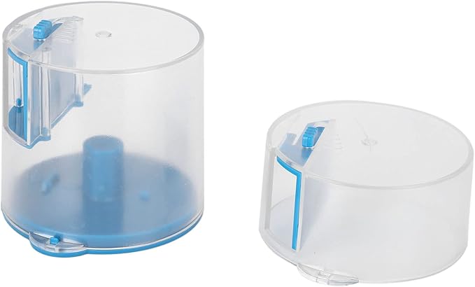 Kikumi Aquarium Feeder, Automatic Fish Feeder, Timed, Flexible, Practical, Clean, Easy Installation (Blue)