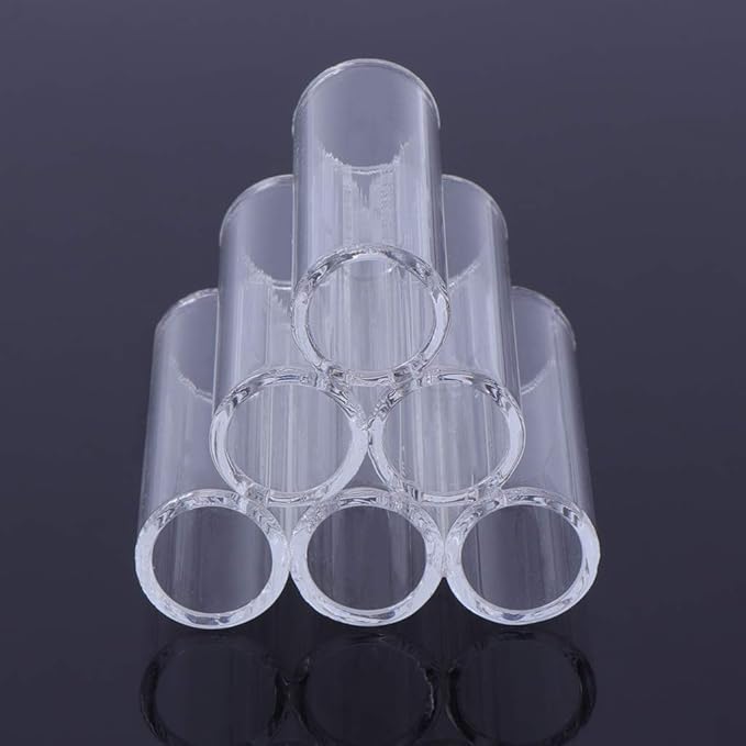 Aquarium Shrimp Shelter Tube Cave Clear Acrylic Habitat Breeding House Fish for Tank Decor 3 or 6 Tubes Betta Hideo Aquarium Heater Light Thermometers Gravel Sand Decorations