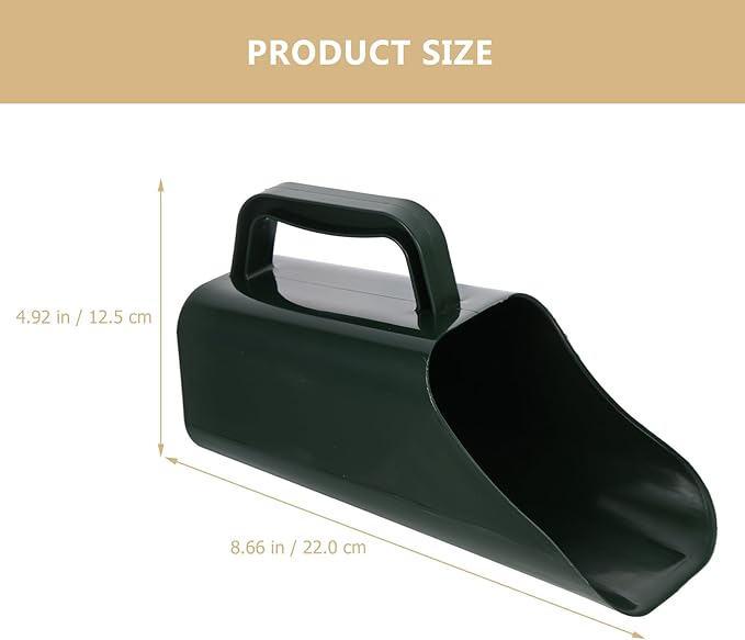 Aquarium Sand Shovel and Fish Tank Sediment Scooper, Plastic Gravel Cleaning Tool with Water-Permeable Barrel for Aquatic Plants and Fish Tank Maintenance