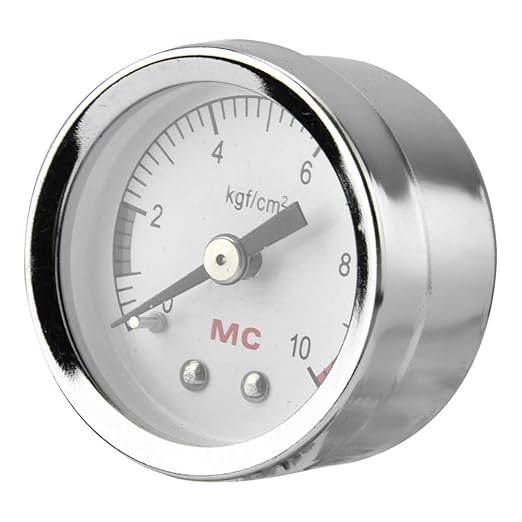 Aquarium CO2 Pressure Gauge Fish Carbon Dioxide Air Gauge Dial CO2 Pressure Gage CO2 Air Gauge for Aquarium and Fish