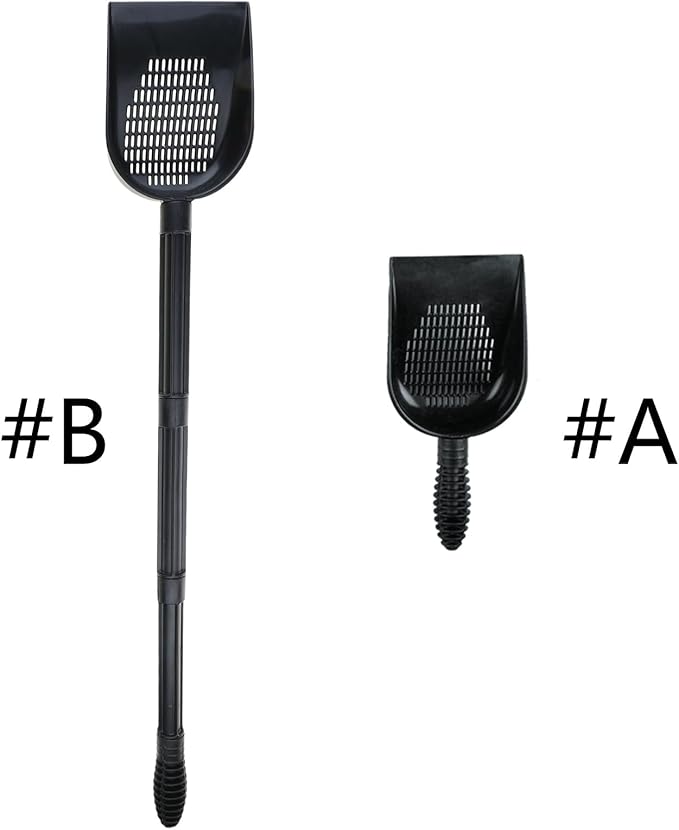 Gravel Sand Shovel for Fishtanks Scooper Aquariums Cleaning Tool Ergonomic Strainer Pet Supplies Scooper Sifter