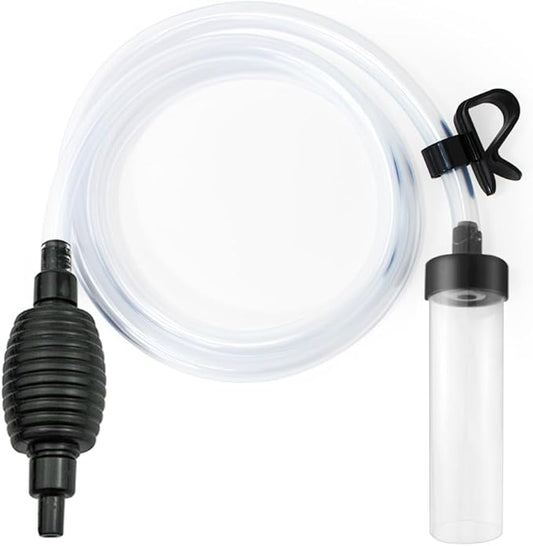 Laifoo 5ft-S Aquarium Siphon Vacuum Cleaner for Fish Tank Cleaning Gravel & Sand