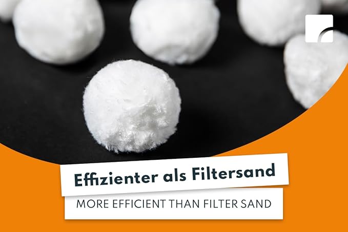 Steinbach Filter Balls – 040050 – Cleaning filter balls for pools – Compatible with all standard sand filter systems – 700 g – branded packaging