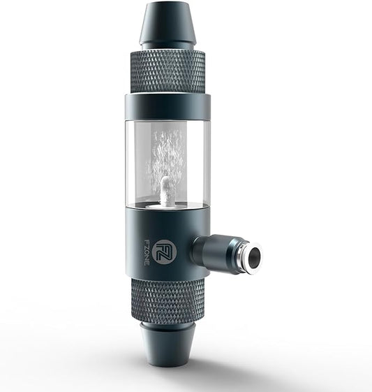 FZONE Aquarium Inline CO2 Diffuser, Fits 3/4" ID Tubing