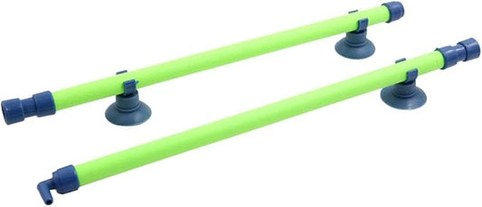 uxcell Green 23" Length Aquarium Fish Tank Suction Cup Bubble Wall Air Stone Tube Decor