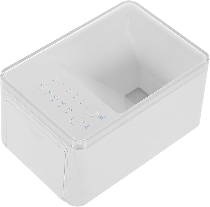 BESPORTBLE Automatic Aquarium Fish Feeder Mini Fish Tank Feeder Intelligent Timing Food Dispenser Sealed Design Suitable for Home and Travel Use