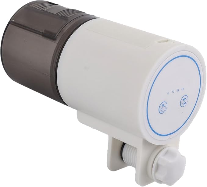 Large Capacity Automatic Feeders New Generations Feeding Dispenser Device for Fish Tanks Large Volumes Pet Fish Feeding Device