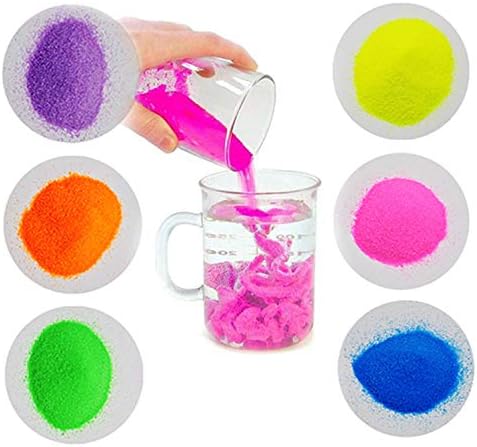 JULAN 6 Pack Magic Sand - Space & Colored Sand Toys for Kids & Adults - 6 Colors