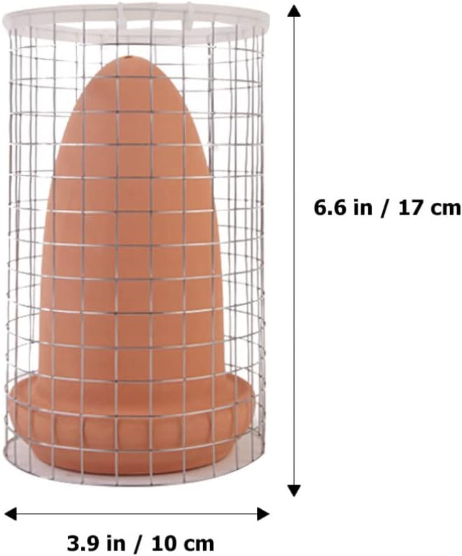 Fish Fish Breeding Cone Spawning Slates Ceramic Discus Angel Reeding Cones Cave Bucket with Isolate Net for Aquarium Landscape Tank Breeding Cage