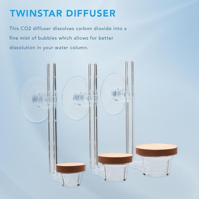 Twin Star CO2 Diffuser (Small)