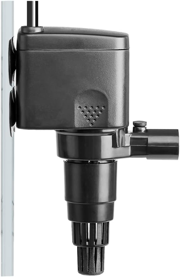 Aquatop MaxFlow 343 GPH Submersible Aquarium Power Head - High-Performance Fish Tank Water Pump, Quiet and Efficient, PH-16
