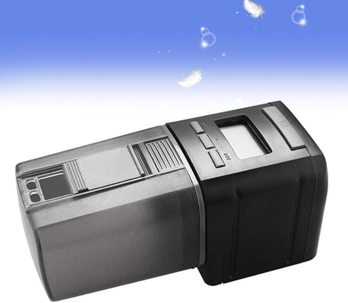 ORFOFE Automatic Fish Feeder Smart Timing Feeder for Aquariums 1-4 Times Daily Fish Tank Accessories 10l Capacity