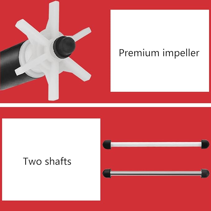 Replacement Impeller for Aquarium Canister Filter Microsystems Miniature Filter Impeller for Pumps