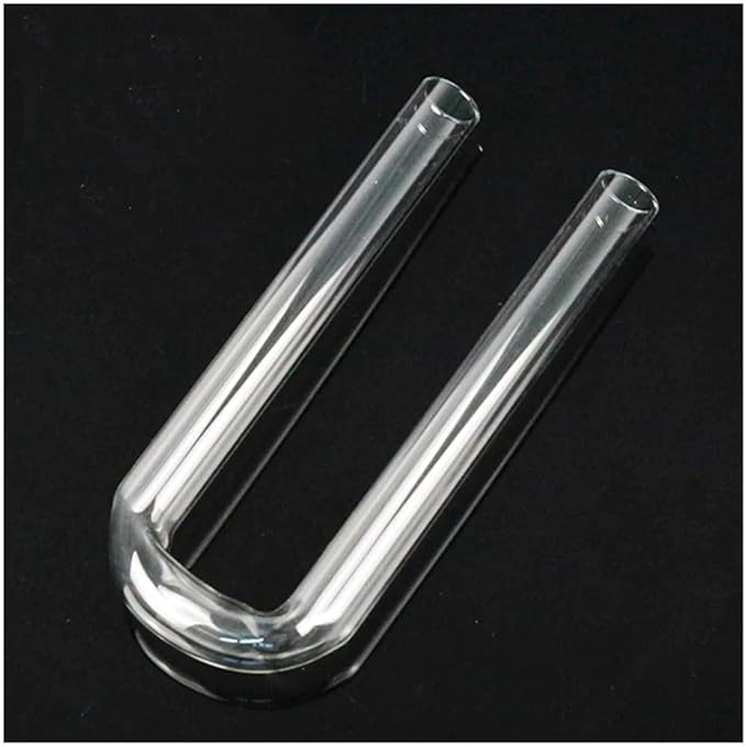 U-Shape Connector, 20~32mm Aquarium Fish Tank U-Shape Air Tube Fittings Clear U-Tube Acrylic Pipe(O.D 25mm,1Pc)