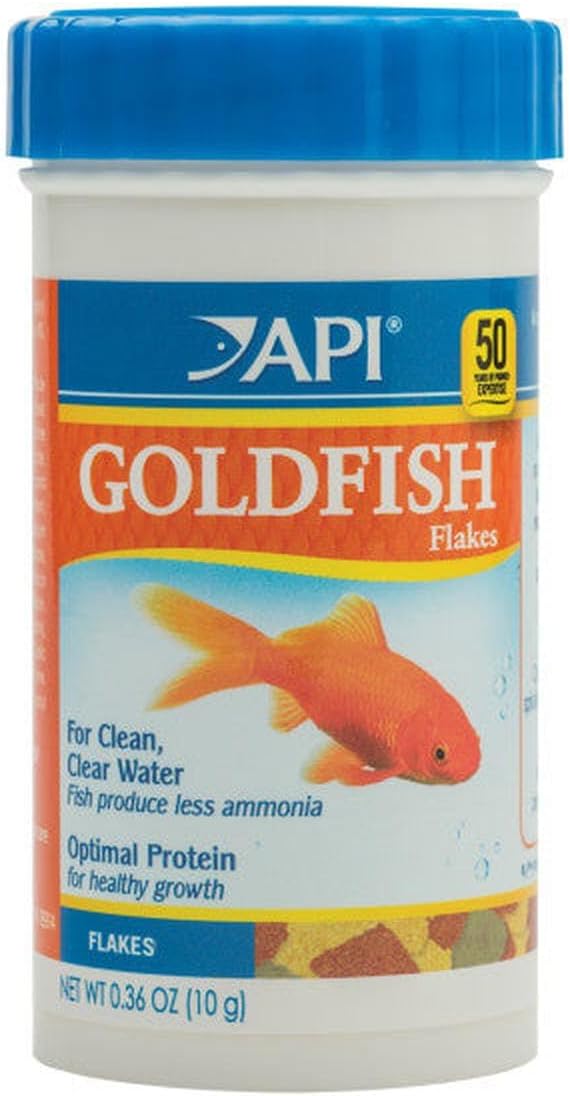 API GOLDFISH FLAKES Fish Food 1.1-Ounce Container