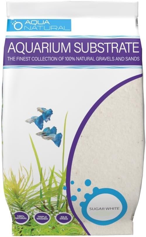 African CICHILD Aragonite 10LB, Sand for Aquarium
