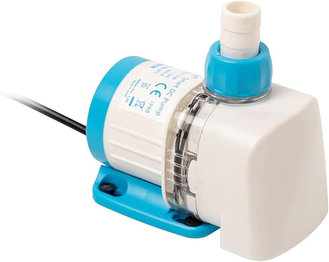Jecod EP Smart DC Pump with LCD Display Controller for Saltwater Tank (EP-1000M, 317GPH)