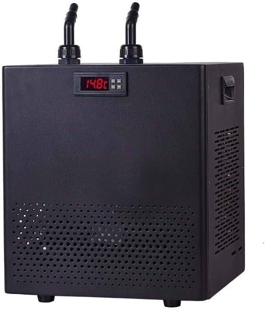 Aquarium Chiller,Fish Tank Cooling Fan,with Low Noise Compressor,for Hydroponics System,Air-Cooled Refrigeration for Aquatic Plant Cultivation 300L