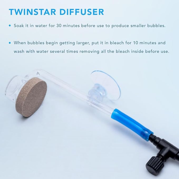 Twin Star CO2 Diffuser (Small)
