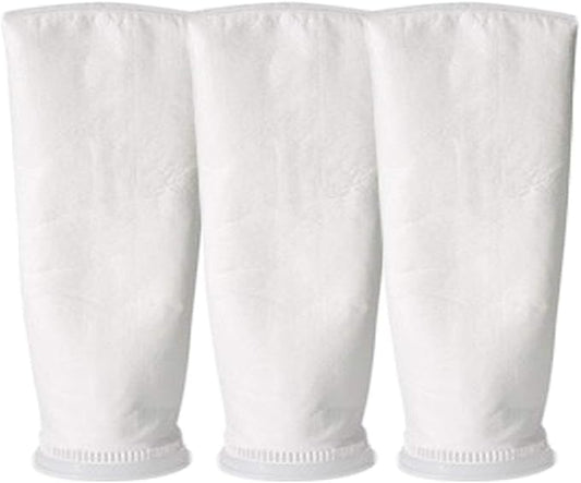 4 Inch Ring by 15 Inch Long Filter Socks 75 Micron - Aquarium Sump Pond Felt Fabric Filter Bag - 3 Pack (75 Micron)