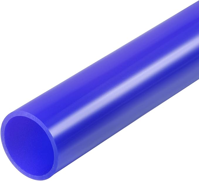 DMiotech 21mm x 25mm 20" Dark Blue Acrylic Pipe Rigid Plastic Tubing for Aquarium Water Pipe, Water Cooling System, Plumbing