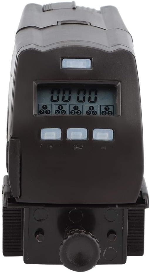 Aquarium Automatic Feeder Fish Food Feeder Intelligent LCD Electric Feeding Machine with Fixing Clip for Aquarium Fish