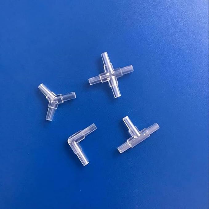 BESPORTBLE Fish Tank Distributor Kit 9Pcs Aquarium Air Pump Accessories with Hose Connectors Splitter for Aquarium Oxygen Pump